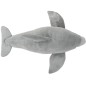 vidaXL Delfin Kuscheltier Plüsch Grau vidaXL Delfin Kuscheltier Plüsch Grau