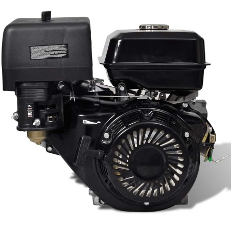 vidaXL Benzinmotor 15 PS 11 kW Schwarz 