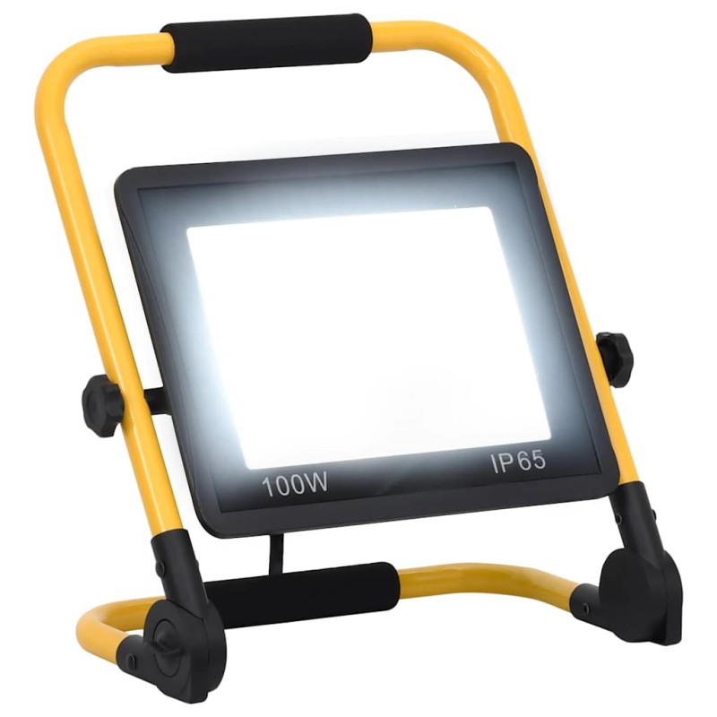 vidaXL LED-Fluter mit Handgriff 100W Kaltweiß vidaXL LED-Fluter mit Handgriff 100W Kaltweiß