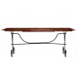 vidaXL Esstisch Massivholz mit Honigfarbenem Finish 200x100x76 cm vidaXL Esstisch Massivholz mit Honigfarbenem Finish 200x100x76 cm