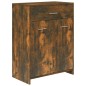 vidaXL Badezimmerschrank Räuchereiche 60x33x80 cm Holzwerkstoff vidaXL Badezimmerschrank Räuchereiche 60x33x80 cm Holzwerkstoff