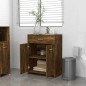 vidaXL Badezimmerschrank Räuchereiche 60x33x80 cm Holzwerkstoff vidaXL Badezimmerschrank Räuchereiche 60x33x80 cm Holzwerkstoff