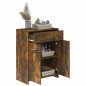 vidaXL Badezimmerschrank Räuchereiche 60x33x80 cm Holzwerkstoff vidaXL Badezimmerschrank Räuchereiche 60x33x80 cm Holzwerkstoff
