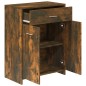 vidaXL Badezimmerschrank Räuchereiche 60x33x80 cm Holzwerkstoff vidaXL Badezimmerschrank Räuchereiche 60x33x80 cm Holzwerkstoff