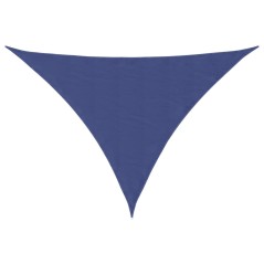 vidaXL Sonnensegel Oxford-Gewebe Dreieckig 3x4x4 m Blau