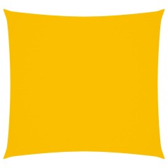 vidaXL Sonnensegel Oxford-Gewebe Quadratisch 3,6x3,6 m Gelb