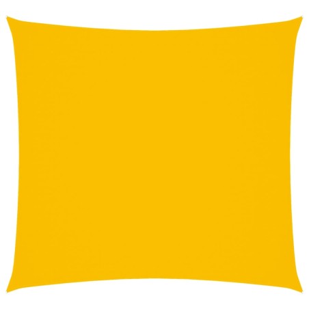 vidaXL Sonnensegel Oxford-Gewebe Quadratisch 3,6x3,6 m Gelb