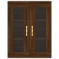 Highboard Braun Eichen-Optik 69,5x34x180 cm Holzwerkstoff Highboard Braun Eichen-Optik 69,5x34x180 cm Holzwerkstoff