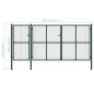 vidaXL Gartentor Stahl 400 x 200 cm Grün vidaXL Gartentor Stahl 400 x 200 cm Grün