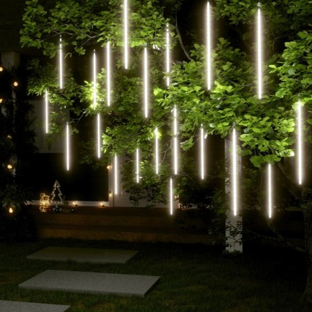 vidaXL LED Meteor-Lichter 20 Stk. 50 cm Kaltweiß 720 LEDs