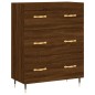 Highboard Braun Eichen-Optik 69,5x34x180 cm Holzwerkstoff Highboard Braun Eichen-Optik 69,5x34x180 cm Holzwerkstoff