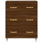 Highboard Braun Eichen-Optik 69,5x34x180 cm Holzwerkstoff Highboard Braun Eichen-Optik 69,5x34x180 cm Holzwerkstoff