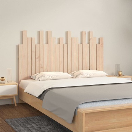 vidaXL Wand-Kopfteil 140x3x80 cm Massivholz Kiefer