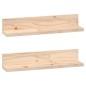 vidaXL Wandregale 2 Stk. 50x11x9 cm Massivholz Kiefer vidaXL Wandregale 2 Stk. 50x11x9 cm Massivholz Kiefer