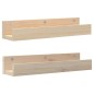 vidaXL Wandregale 2 Stk. 50x12x9 cm Massivholz Kiefer vidaXL Wandregale 2 Stk. 50x12x9 cm Massivholz Kiefer