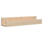 vidaXL Wandregale 2 Stk. 50x12x9 cm Massivholz Kiefer vidaXL Wandregale 2 Stk. 50x12x9 cm Massivholz Kiefer