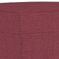 vidaXL 4-tlg. Sofagarnitur mit Kissen Weinrot Stoff vidaXL 4-tlg. Sofagarnitur mit Kissen Weinrot Stoff