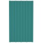 vidaXL Dachpaneele 12 Stk. Verzinkter Stahl Grün 80x45 cm vidaXL Dachpaneele 12 Stk. Verzinkter Stahl Grün 80x45 cm