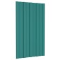 vidaXL Dachpaneele 12 Stk. Verzinkter Stahl Grün 80x45 cm vidaXL Dachpaneele 12 Stk. Verzinkter Stahl Grün 80x45 cm