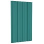vidaXL Dachpaneele 12 Stk. Verzinkter Stahl Grün 80x45 cm vidaXL Dachpaneele 12 Stk. Verzinkter Stahl Grün 80x45 cm
