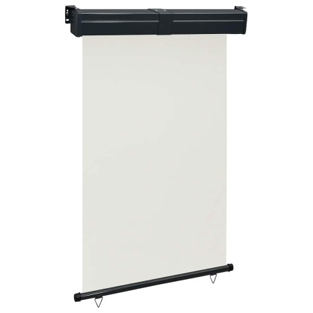 vidaXL Balkon-Seitenmarkise 125x250 cm Creme