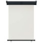 vidaXL Balkon-Seitenmarkise 125x250 cm Creme vidaXL Balkon-Seitenmarkise 125x250 cm Creme