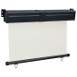 vidaXL Balkon-Seitenmarkise 125x250 cm Creme vidaXL Balkon-Seitenmarkise 125x250 cm Creme