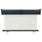 vidaXL Balkon-Seitenmarkise 125x250 cm Creme vidaXL Balkon-Seitenmarkise 125x250 cm Creme