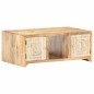 vidaXL Couchtisch 90x50x35 cm Mango Massivholz