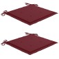 vidaXL Gartenstühle mit Kissen 2 Stk. Massivholz Akazie und Stahl vidaXL Gartenstühle mit Kissen 2 Stk. Massivholz Akazie und Stahl