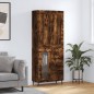 Highboard Räuchereiche 69,5x34x180 cm Holzwerkstoff Highboard Räuchereiche 69,5x34x180 cm Holzwerkstoff