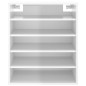 vidaXL Schuhschrank Hochglanz-Weiß 60x35x70 cm Holzwerkstoff vidaXL Schuhschrank Hochglanz-Weiß 60x35x70 cm Holzwerkstoff