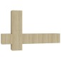 5-tlg. TV-Schrank-Set Sonoma-Eiche Holzwerkstoff 5-tlg. TV-Schrank-Set Sonoma-Eiche Holzwerkstoff