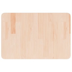 vidaXL Waschtischplatte 60x40x1,5 cm Massivholz Unbehandelt