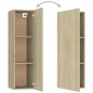 8-tlg. TV-Schrank-Set Sonoma-Eiche Holzwerkstoff 8-tlg. TV-Schrank-Set Sonoma-Eiche Holzwerkstoff