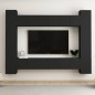 10-tlg. TV-Schrank-Set Schwarz Holzwerkstoff 10-tlg. TV-Schrank-Set Schwarz Holzwerkstoff