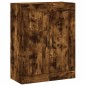 Highboard Räuchereiche 69,5x34x180 cm Holzwerkstoff Highboard Räuchereiche 69,5x34x180 cm Holzwerkstoff