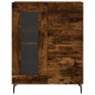 Highboard Räuchereiche 69,5x34x180 cm Holzwerkstoff Highboard Räuchereiche 69,5x34x180 cm Holzwerkstoff