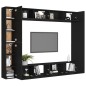 8-tlg. TV-Schrank-Set Schwarz Holzwerkstoff 8-tlg. TV-Schrank-Set Schwarz Holzwerkstoff