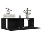 8-tlg. TV-Schrank-Set Schwarz Holzwerkstoff 8-tlg. TV-Schrank-Set Schwarz Holzwerkstoff