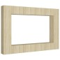 8-tlg. TV-Schrank-Set Sonoma-Eiche Holzwerkstoff 8-tlg. TV-Schrank-Set Sonoma-Eiche Holzwerkstoff