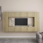 vidaXL 8-tlg. TV-Schrank-Set Sonoma-Eiche Holzwerkstoff vidaXL 8-tlg. TV-Schrank-Set Sonoma-Eiche Holzwerkstoff