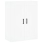 Highboard Weiß 69,5x34x180 cm Holzwerkstoff Highboard Weiß 69,5x34x180 cm Holzwerkstoff