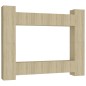 vidaXL 8-tlg. TV-Schrank-Set Sonoma-Eiche Holzwerkstoff vidaXL 8-tlg. TV-Schrank-Set Sonoma-Eiche Holzwerkstoff