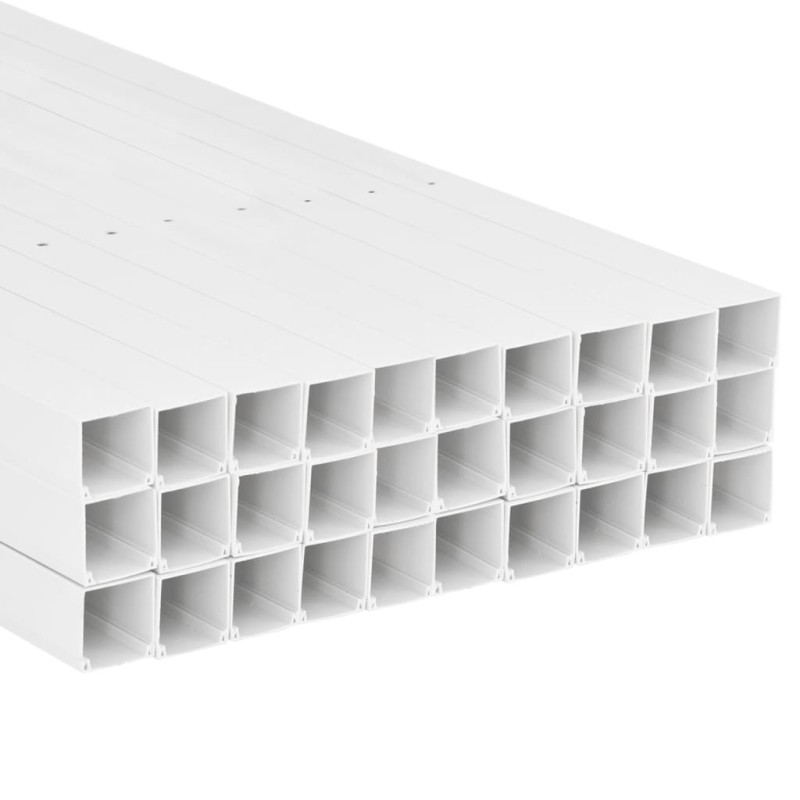 vidaXL Installationsrohre 100x60 mm 30 m PVC vidaXL Installationsrohre 100x60 mm 30 m PVC