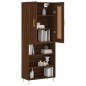 Highboard Braun Eichen-Optik 69,5x34x180 cm Holzwerkstoff Highboard Braun Eichen-Optik 69,5x34x180 cm Holzwerkstoff