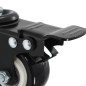 vidaXL Lenkrollen mit Bremsen 32 Stk. 50 mm