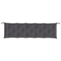 vidaXL Gartenbank-Auflage Anthrazit 180x50x7 cm Oxford-Gewebe