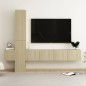 5-tlg. TV-Schrank-Set Sonoma-Eiche Holzwerkstoff 5-tlg. TV-Schrank-Set Sonoma-Eiche Holzwerkstoff