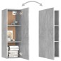5-tlg. TV-Schrank-Set Betongrau Holzwerkstoff 5-tlg. TV-Schrank-Set Betongrau Holzwerkstoff